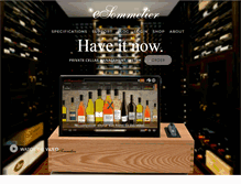 Tablet Screenshot of esommelier.com